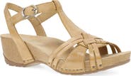 Dansko Tia Ankle Strap Platform Wedge Sandal
