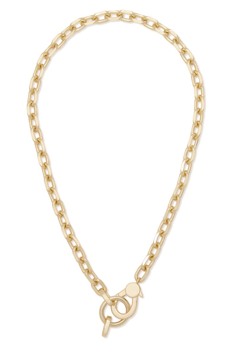 Carina Chain Necklace, Main, color, GOLD