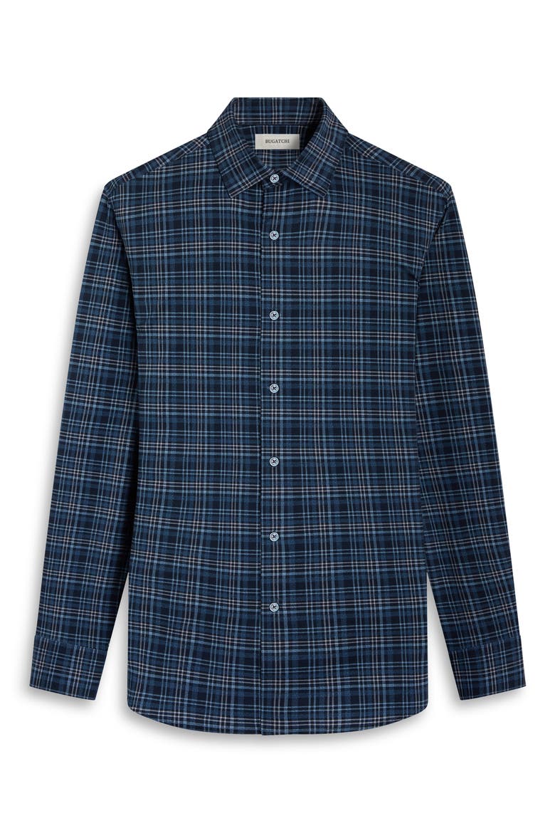 Jules OoohCotton® Plaid Button-Down Shirt, Alternate, color, PEACOCK