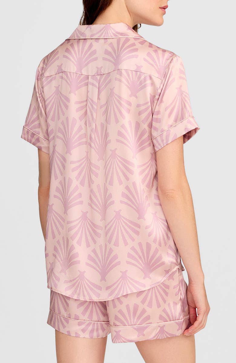 Petite Plume Silk Short Pajamas, Alternate, color, 