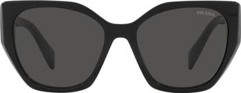PRADA キャットアイフレムサンクラス PRA02S 17N50B Prada A02S Sunglasses Cat-Eye | Glasses Purple Lenses