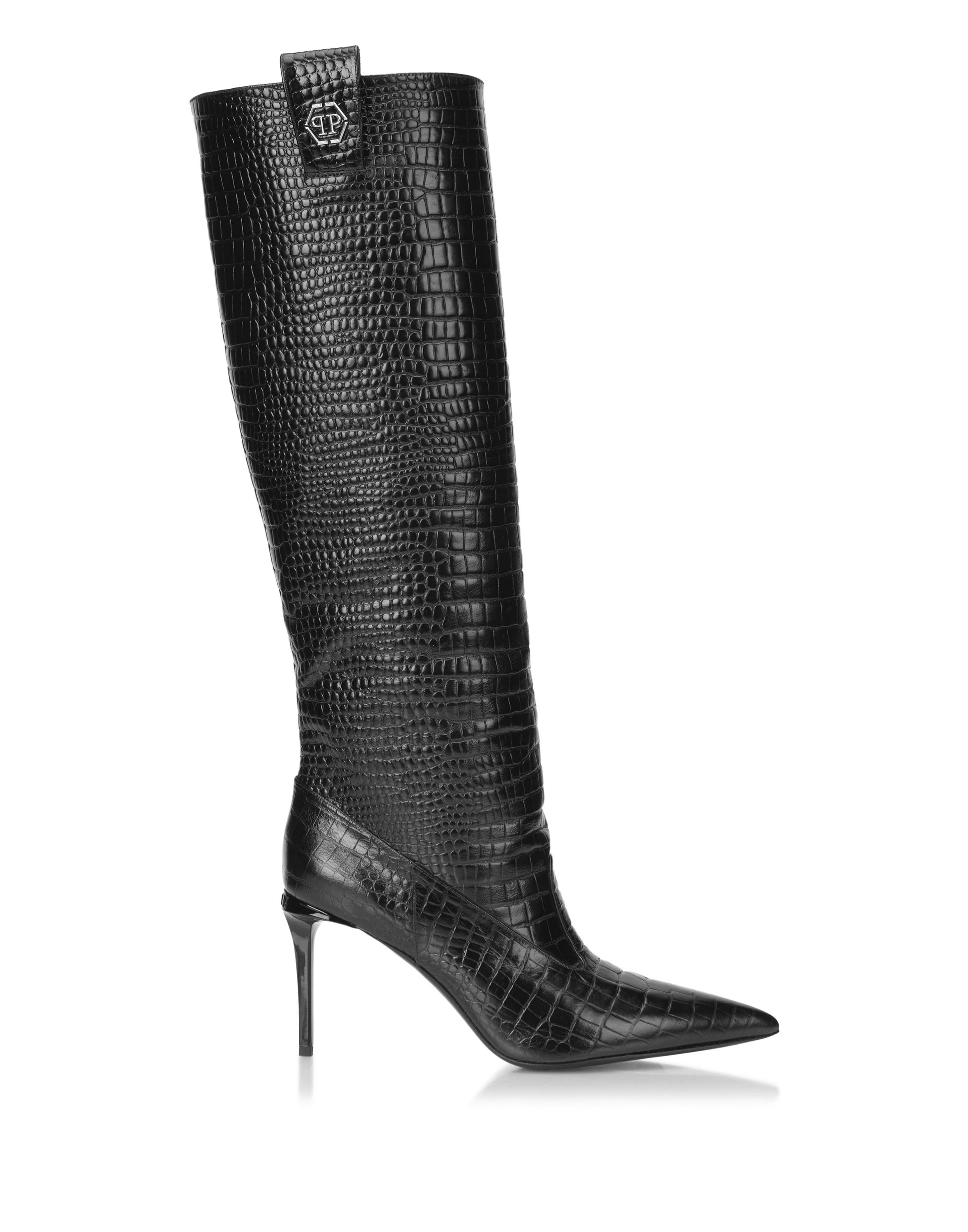 Cocco Print High Boots 9 Women, Alternate, color, black