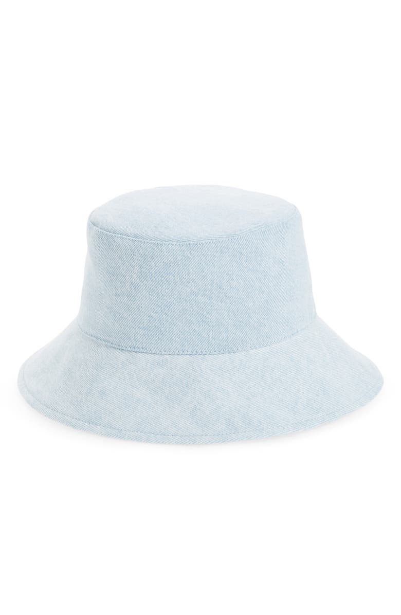 Isabel Marant Loiena Logo Bucket Hat, Main, color, 