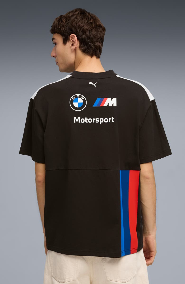 PUMA BMW M Motorsport Replica Drivers Graphic T-Shirt, Alternate, color, Puma Black