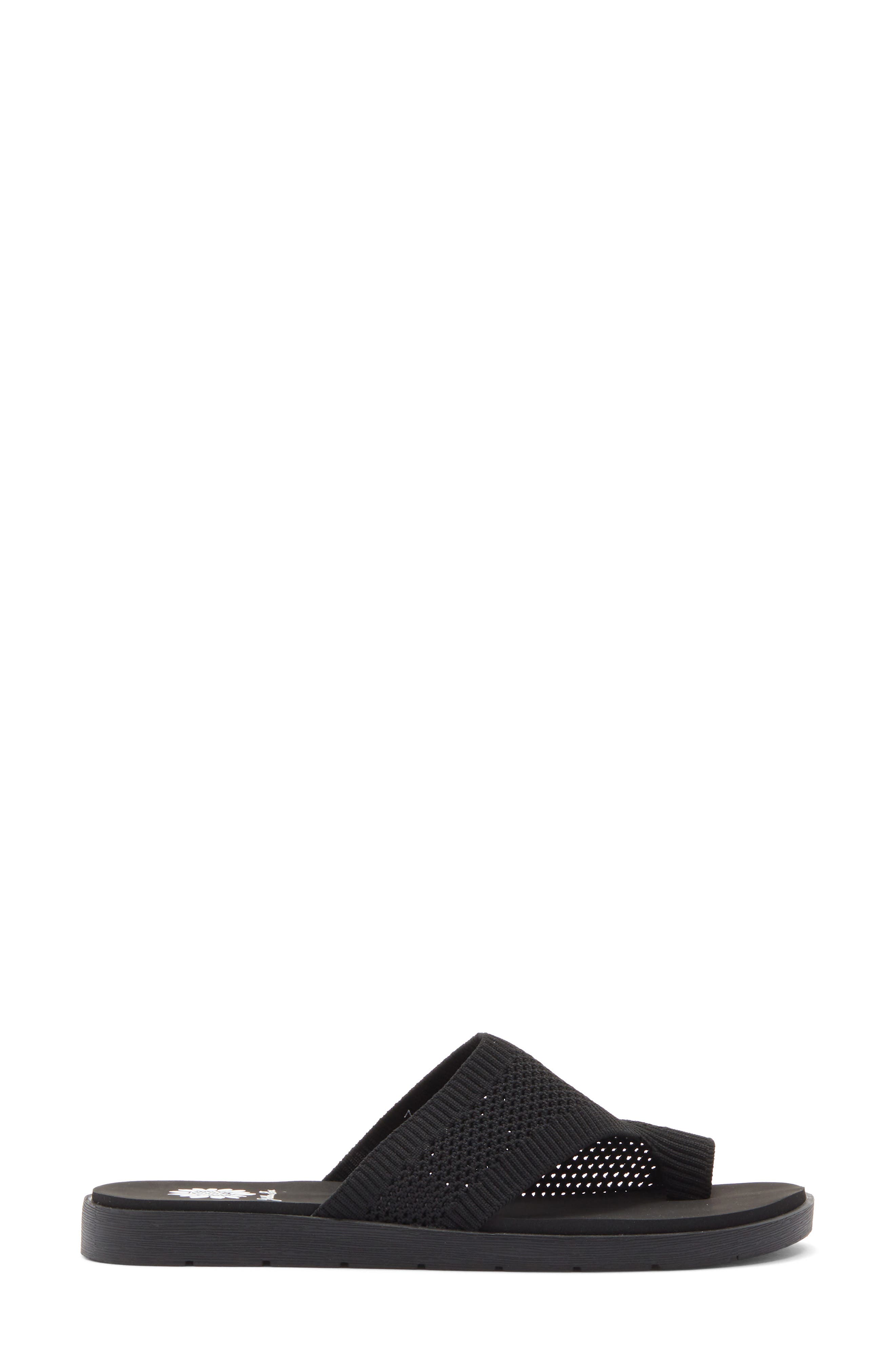 Yellow Box Premium Feeza Sandal, Alternate, color, Black