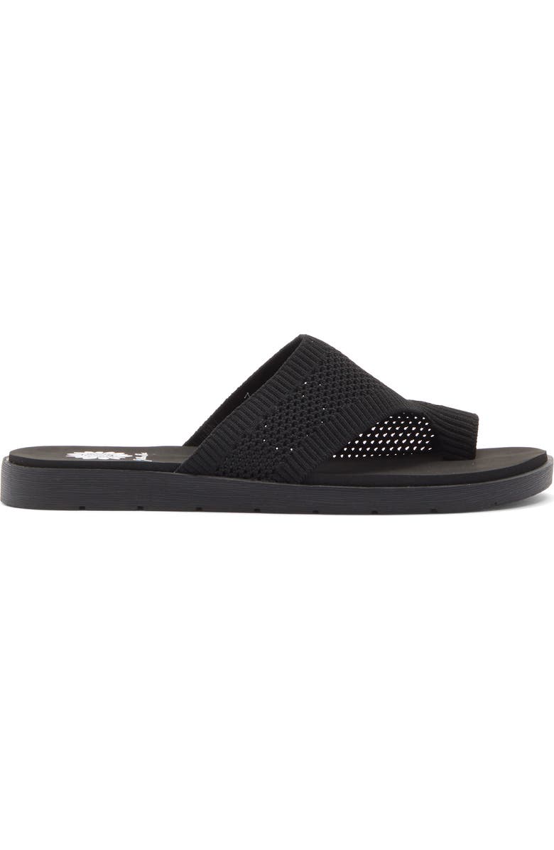 Yellow Box Premium Feeza Sandal, Alternate, color, Black