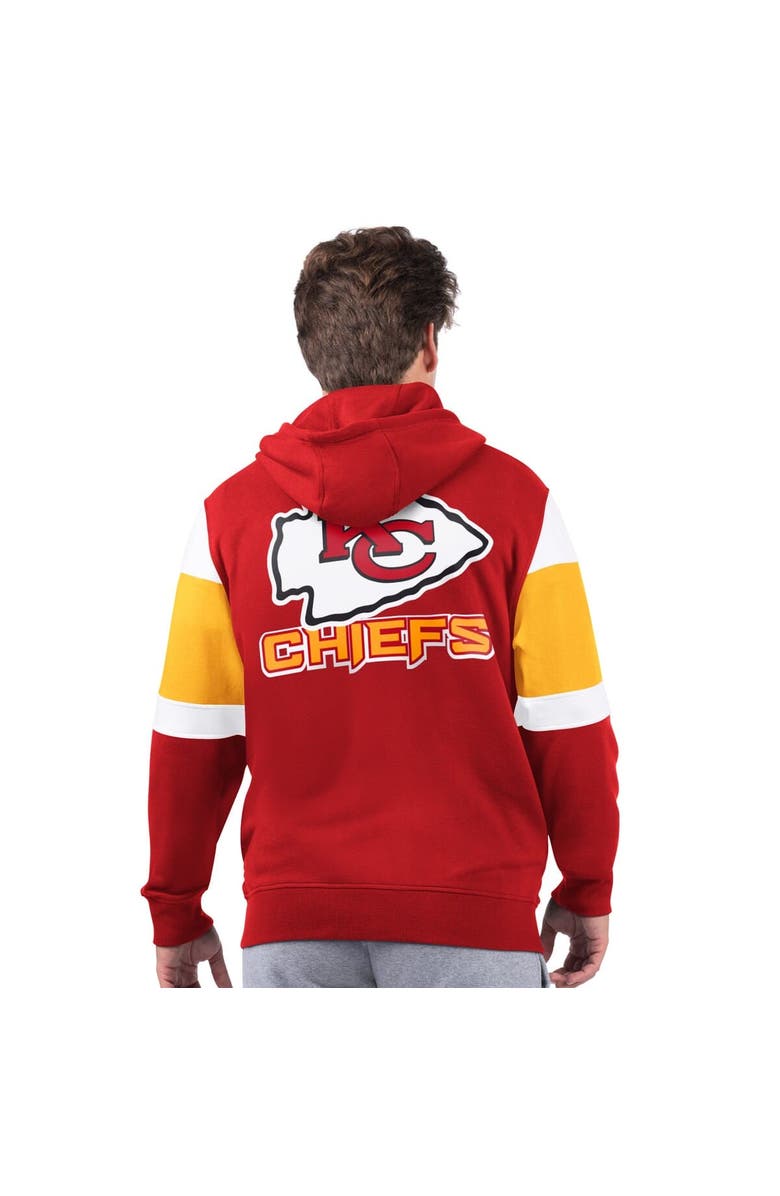 STARTER Men's Starter Red Kansas City Chiefs Extreme Full-Zip Hoodie, Alternate, color, Red