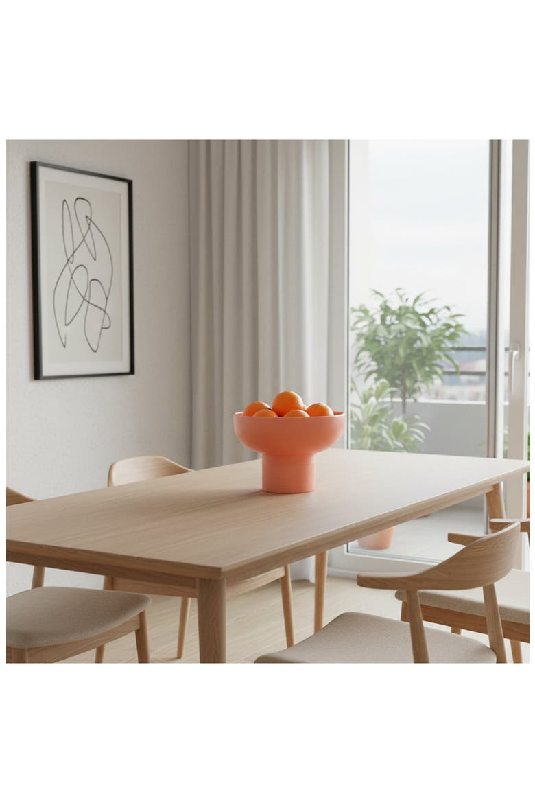 Tip Top XL Ceramic Bowl, Alternate, color, CORAL