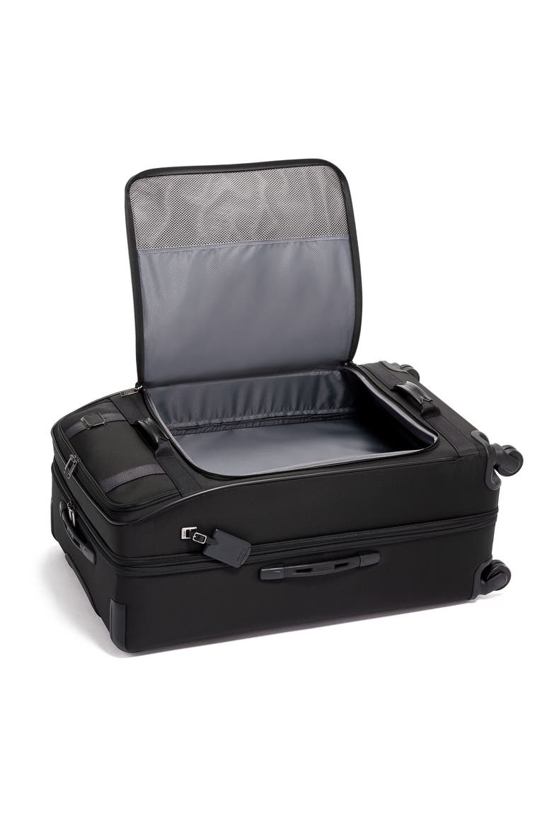 Merge 31-Inch Recycled Extended Trip Expandable Rolling Suitcase, Alternate, color, BLACK