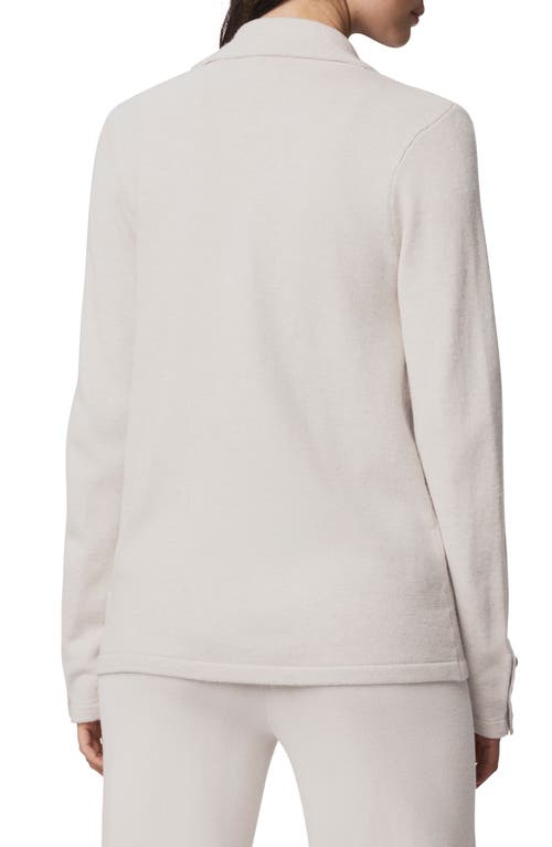 Splendid Hannah Double Breasted Sweater Blazer In White