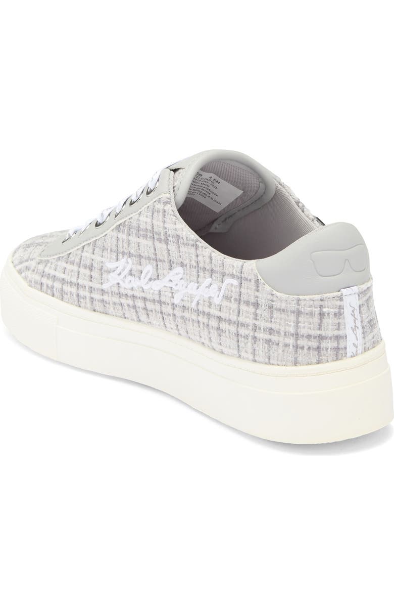 KARL LAGERFELD PARIS Cate Pins Sneaker, Alternate, color, Grey
