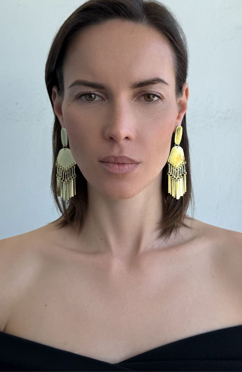 Adornia Statement Drop Earrings, Alternate, color, 