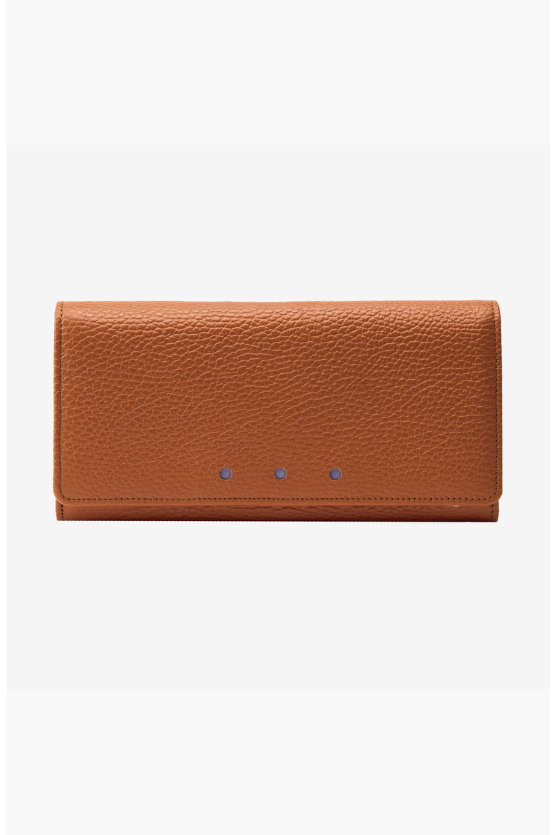 Ascot Flap Over Wallet, Main, color, Toast