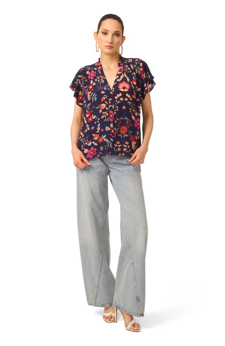 Gilner Farrar Della Blouse, Main, color, Secret Garden