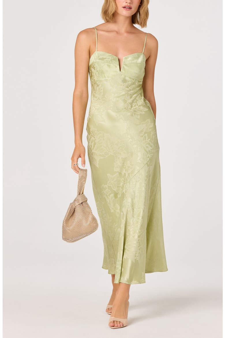 Tyla Sleeveless Maxi Dress, Alternate, color, SAGE