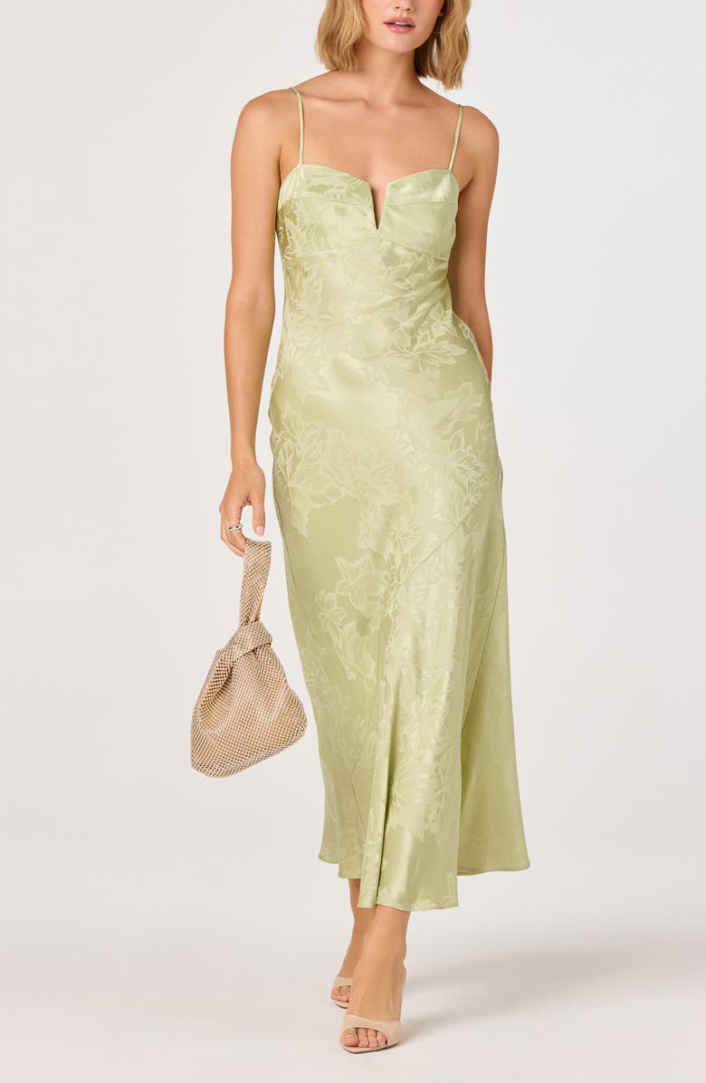 ASTR the Label Tyla Sleeveless Maxi Dress, Alternate, color, Sage