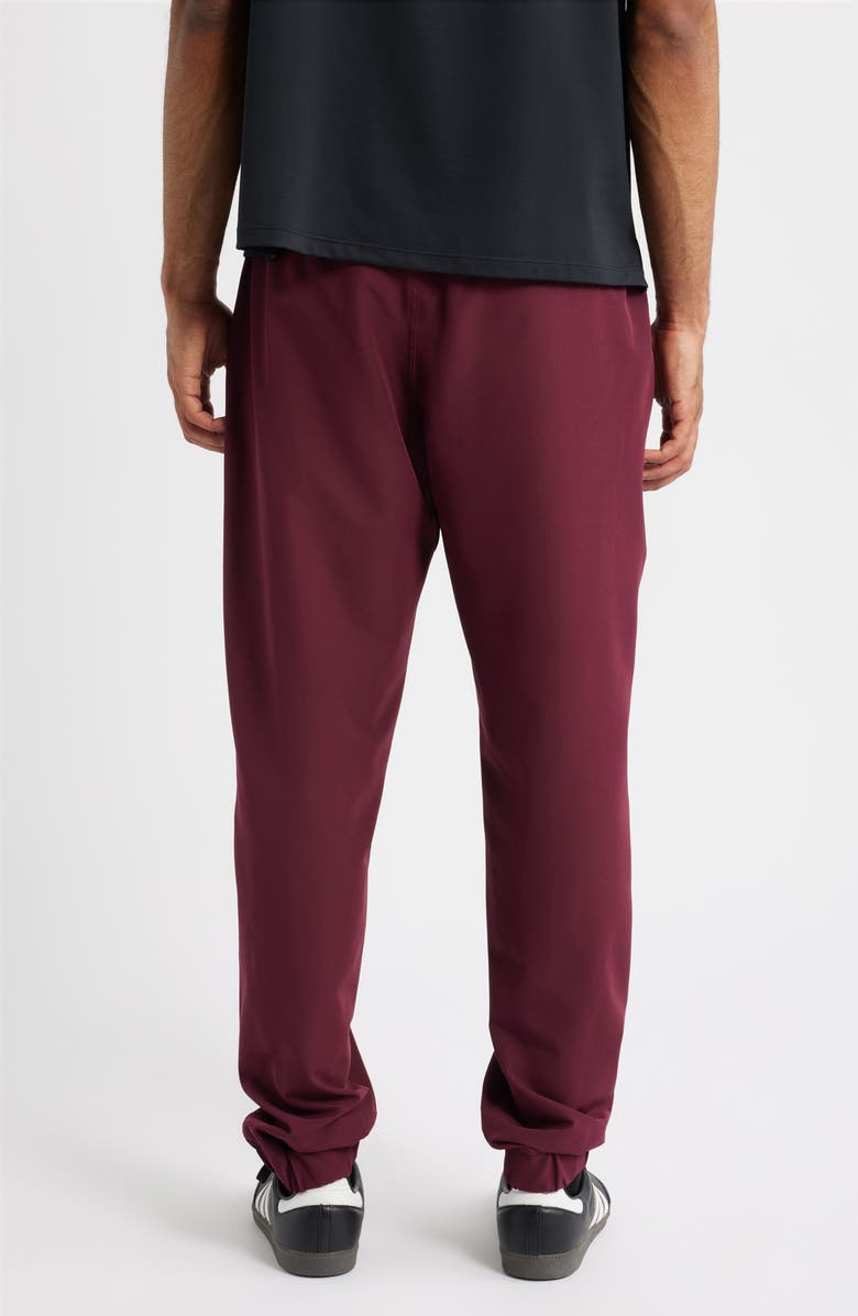 SANTO STUDIO Tempo Tech Joggers, Alternate, color, Merlot