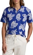 Polo Ralph Lauren Paradise Frond Print Cotton Knit Polo
