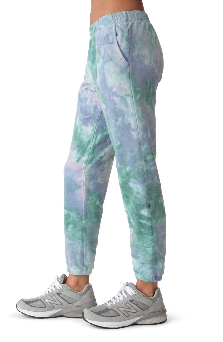 Electric & Rose Siesta Marble Print Sweatpants, Alternate, color, 