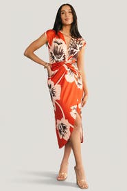 Baltic Børn Cascada Twist Midi Dress