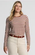 Lands' End Supima Cotton Long Sleeve Crewneck T-shirt