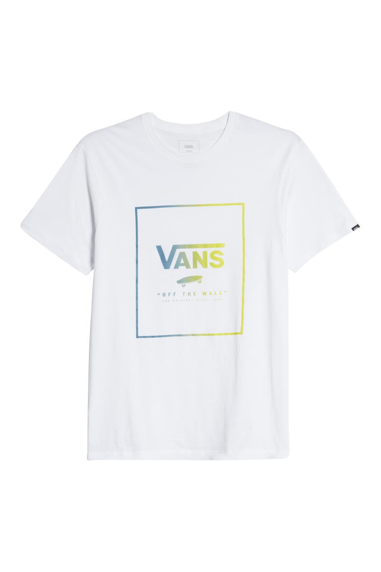 Print Box T-Shirt, Alternate, color, WHITE-SULPHUR SPRING