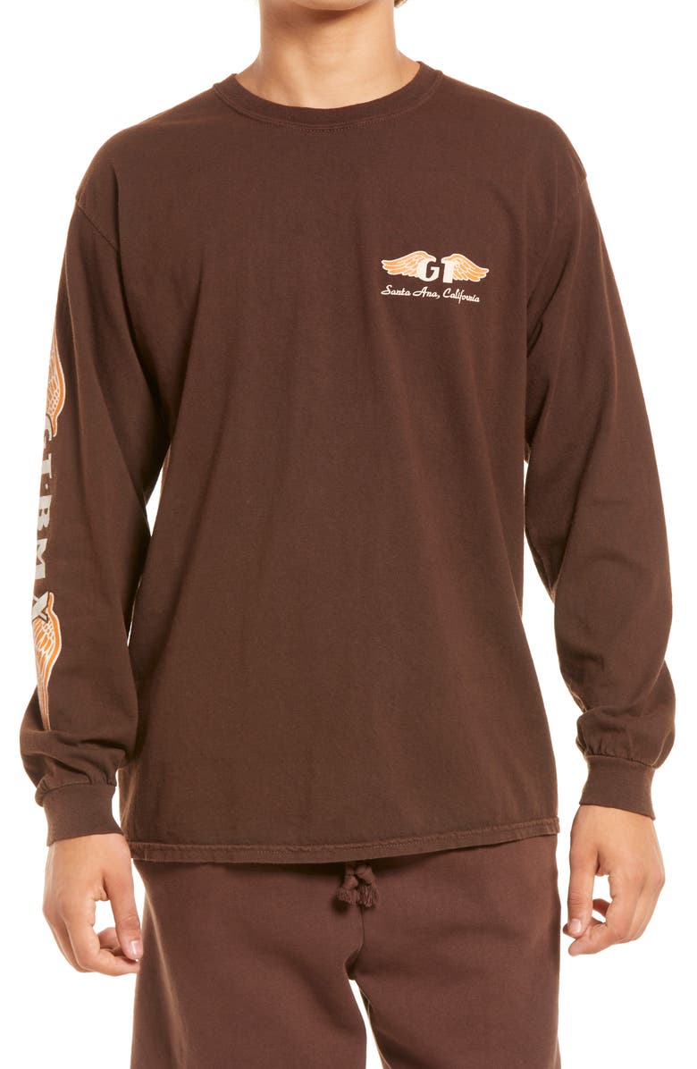 Our Legends Men's GT BMX Wings Long Sleeve Cotton Graphic Tee, Main, color,