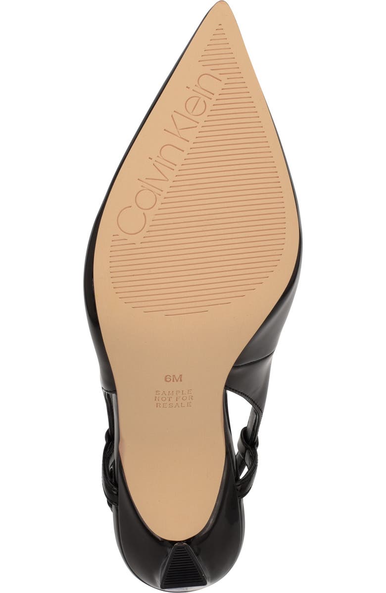 Calvin Klein Amaria Pointed Toe Slingback Pump, Alternate, color,