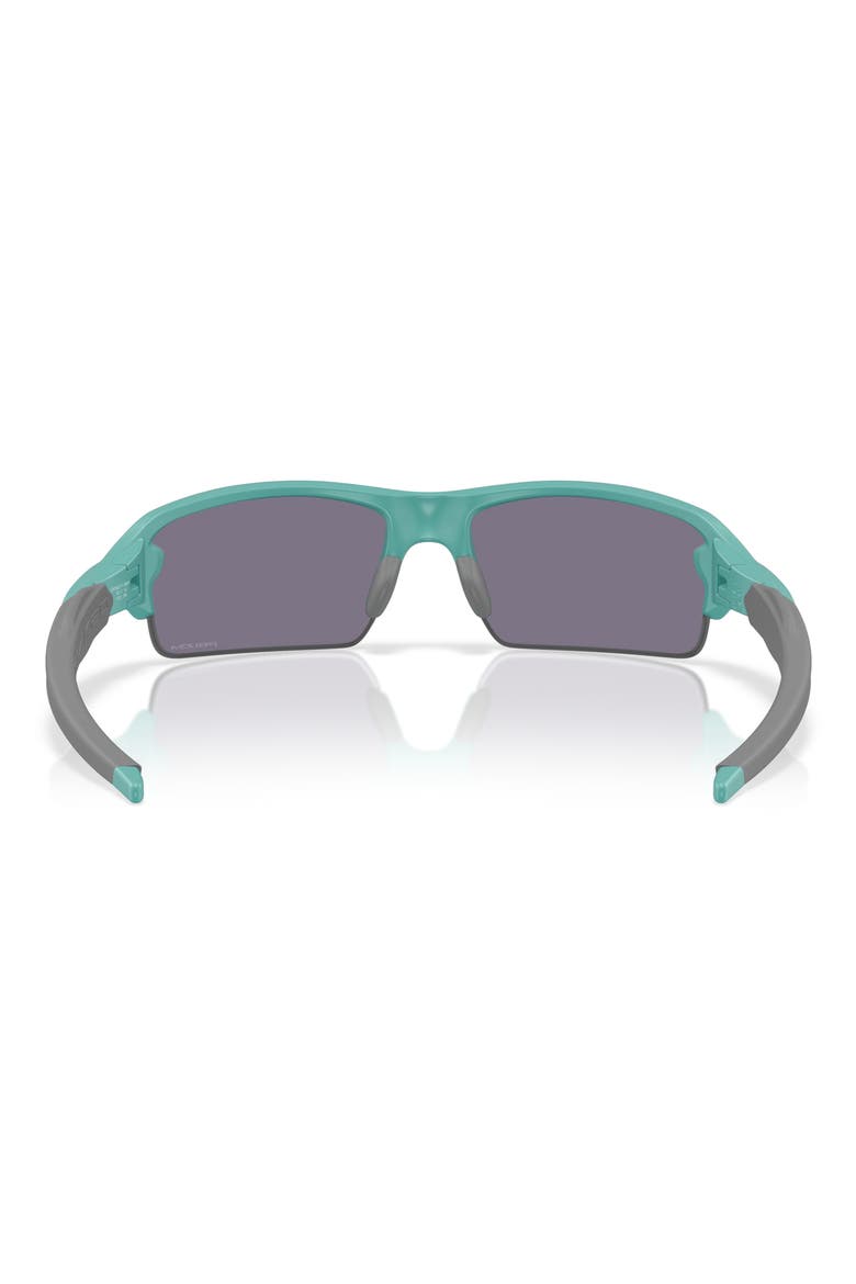 61mm Flak 2.0 Prizm™ Rectangle Sunglasses, Alternate, color, MATTE PACIFIC / PRIZM GREY