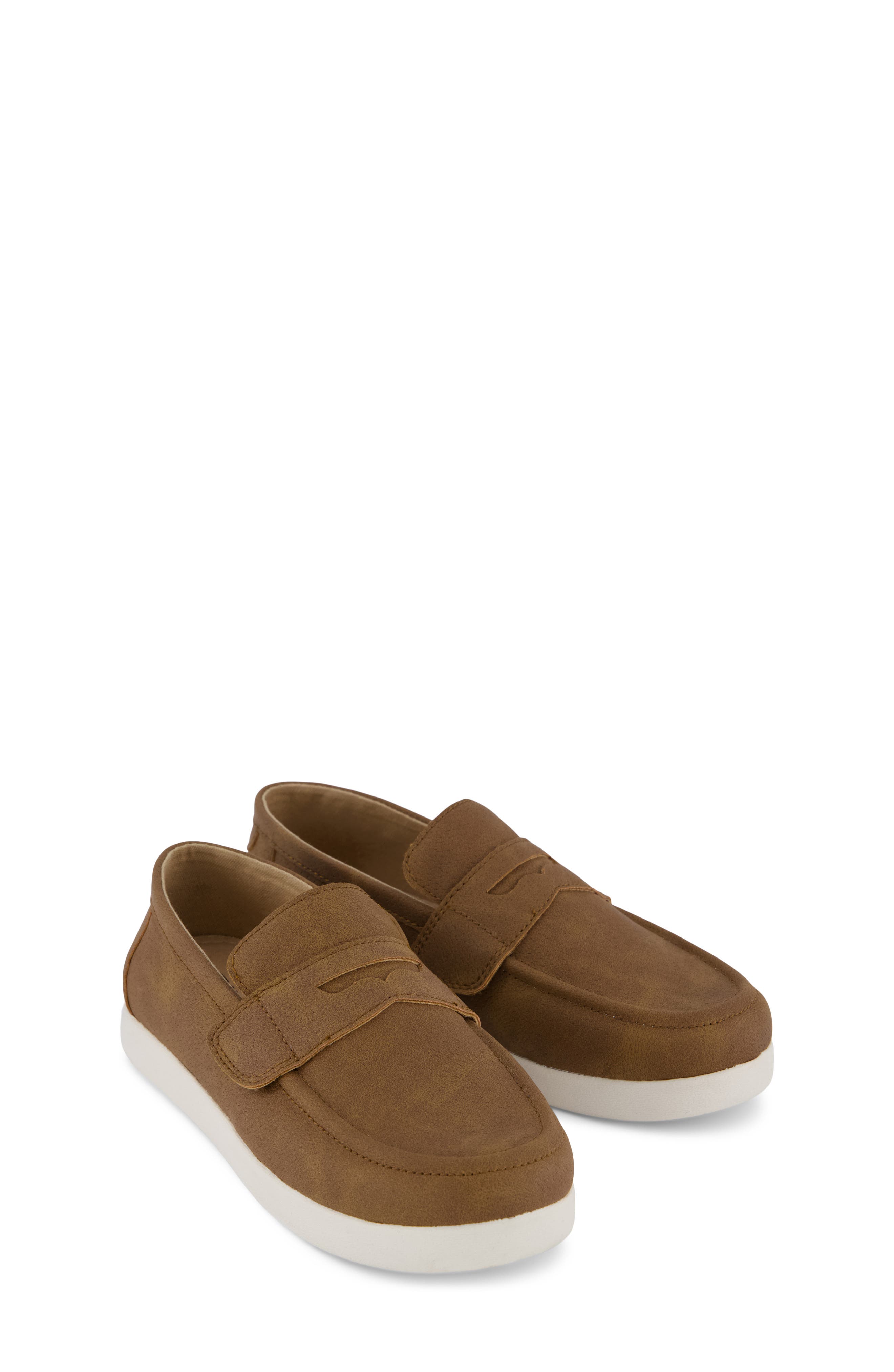 TOMS Kids' Oliver Penny Loafer, Alternate, color, Brown