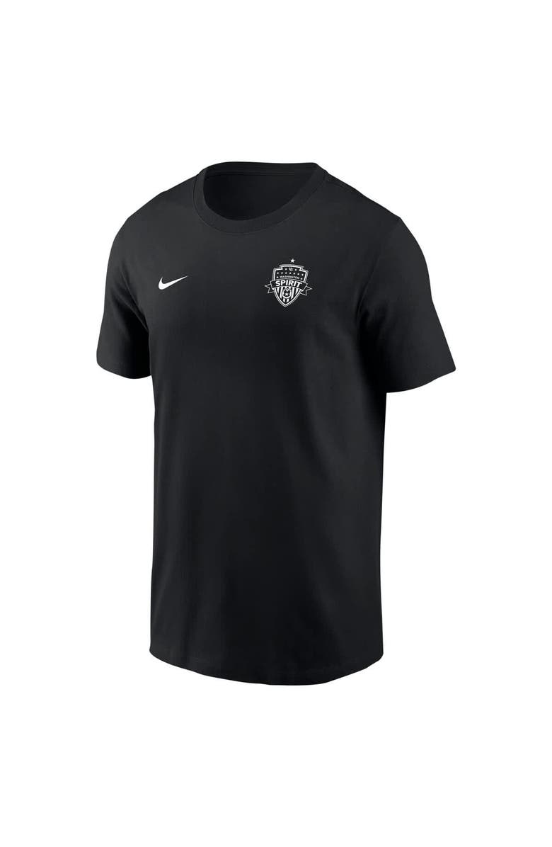 Nike Men's Nike Trinity Rodman Black Washington Spirit Core Crew Neck T-Shirt, Alternate, color, 