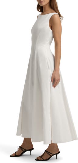 The Catherine Sleeveless Flare Maxi Dress