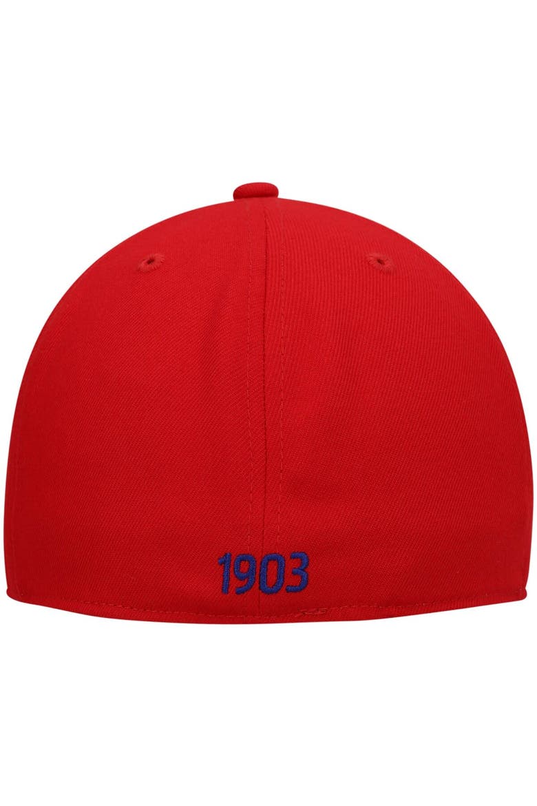 Men's Red Atletico de Madrid Dawn Fitted Hat, Alternate, color, Red