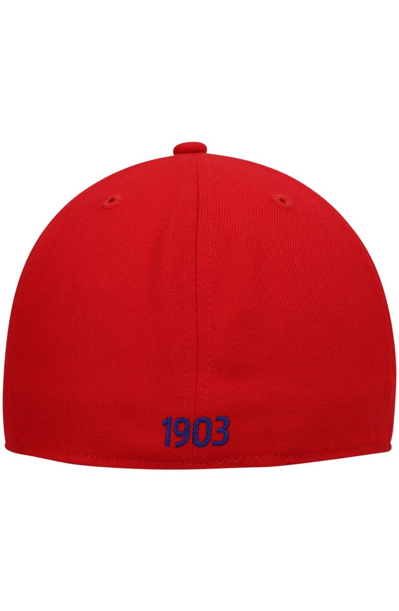 FAN INK Men's Red Atletico de Madrid Dawn Fitted Hat, Alternate, color,