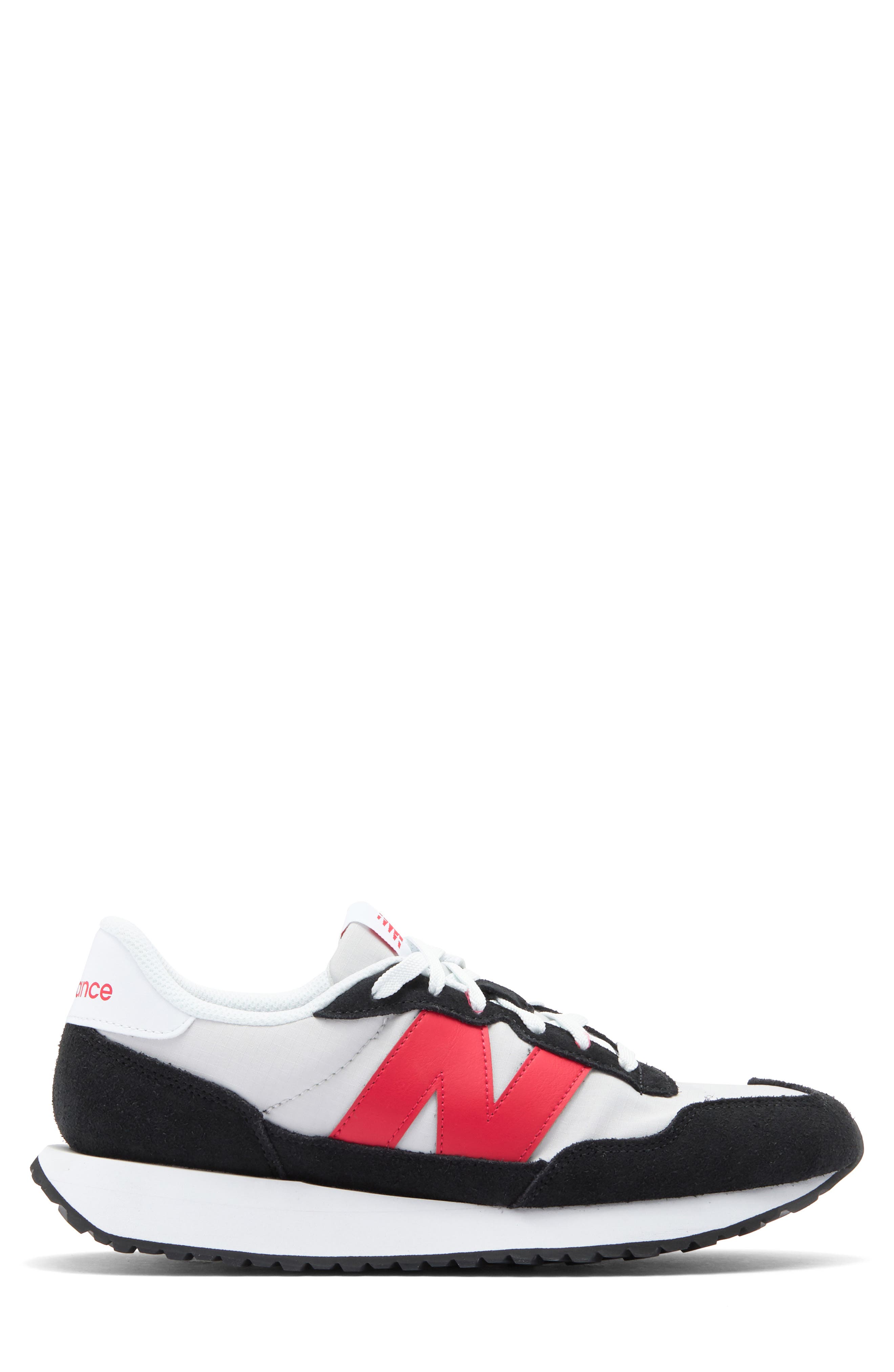New Balance 237 Sneaker, Alternate, color, Black/ Red