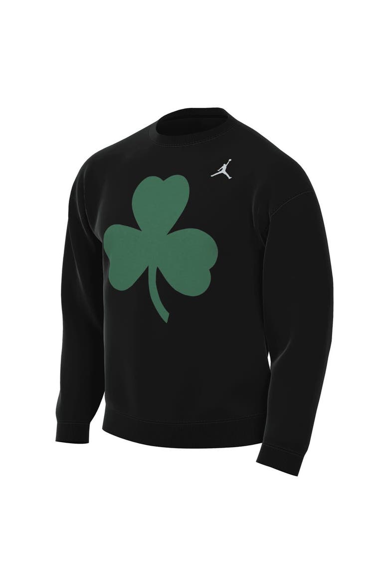 Men's Jordan Brand Black Boston Celtics Statement Edition Sweatshirt, Alternate, color, Black