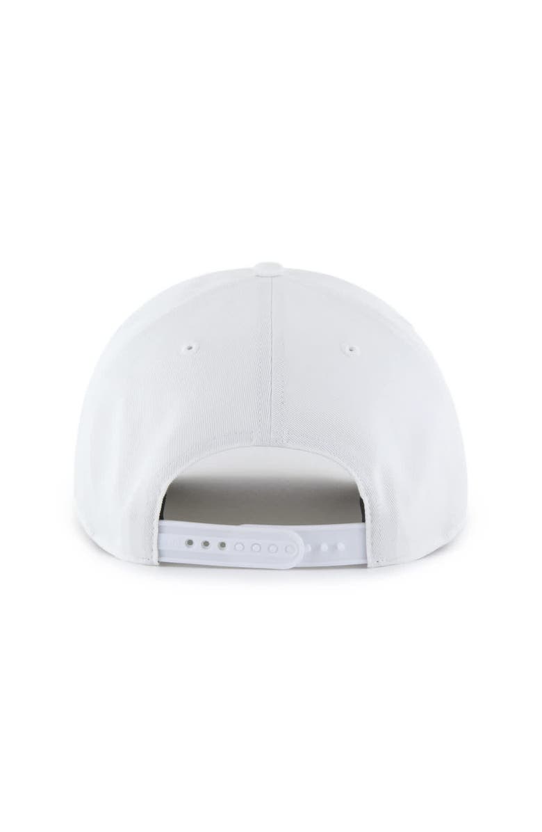 '47 Men's '47 White New York Giants Roscoe Hitch Rope Adjustable Hat, Alternate, color, White