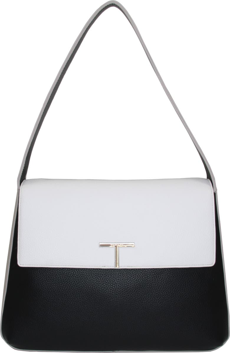 Tahari Logan Flap Shoulder Bag, Main, color,