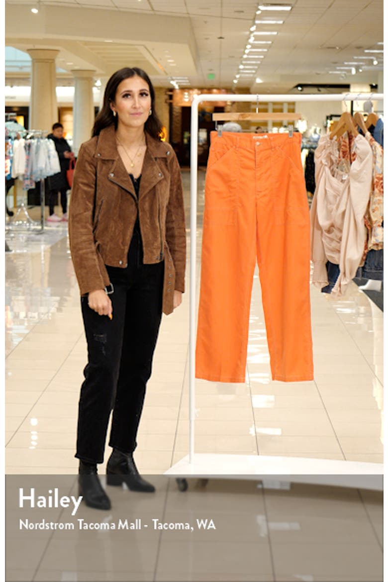 Marge Mid Rise Twill Pants video
