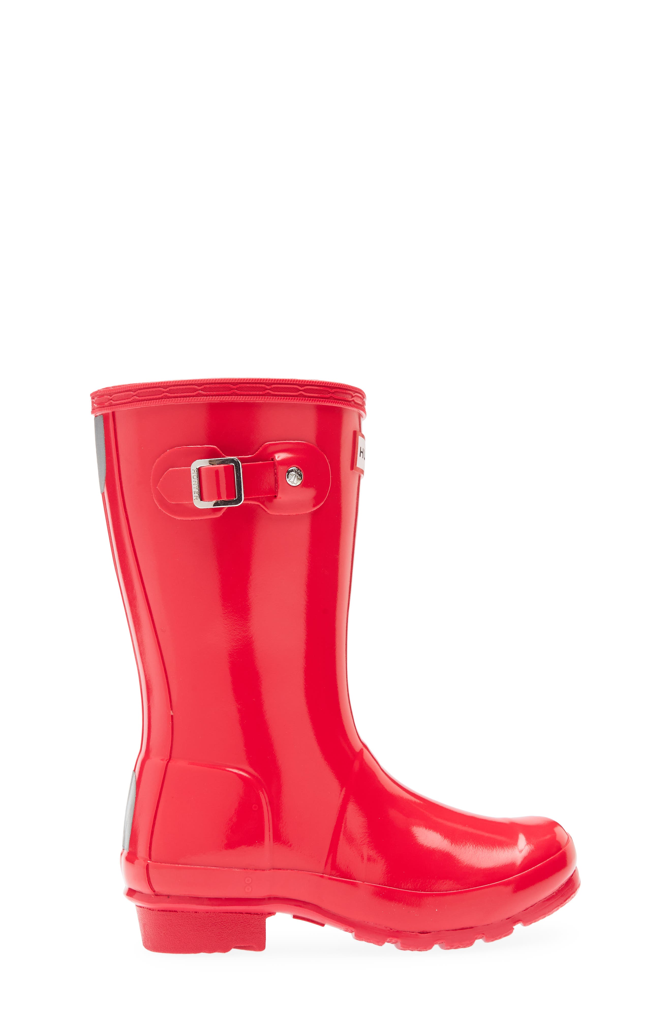 Kids' Original Gloss Waterproof Rain Boot, Alternate, color, BRIGHT PINK