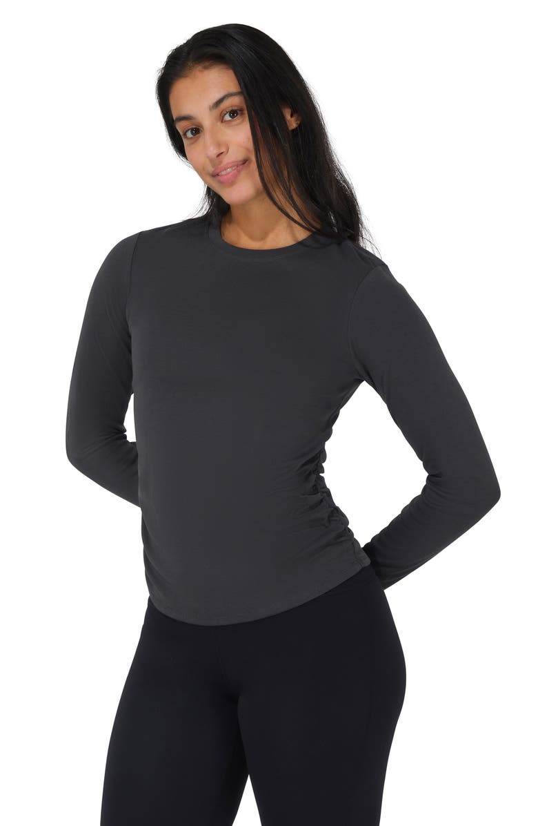 YOGALICIOUS Assorted 2-Pack Baby Texture Rib Elodie T-Shirts, Alternate, color, 