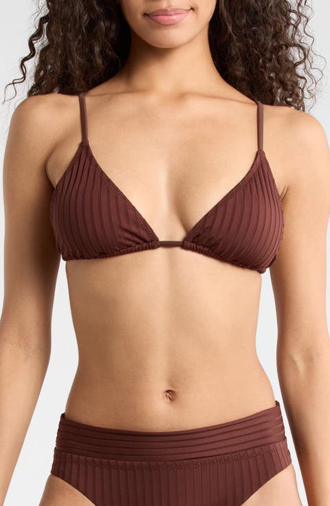 Tunnel Rib Bikini Top