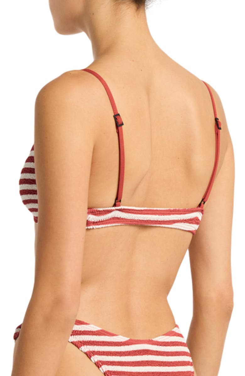 bond-eye Lissio Stripe Bikini Top, Alternate, color,