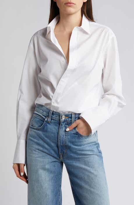 rag & bone Indiana Asymmetric Poplin Shirt
