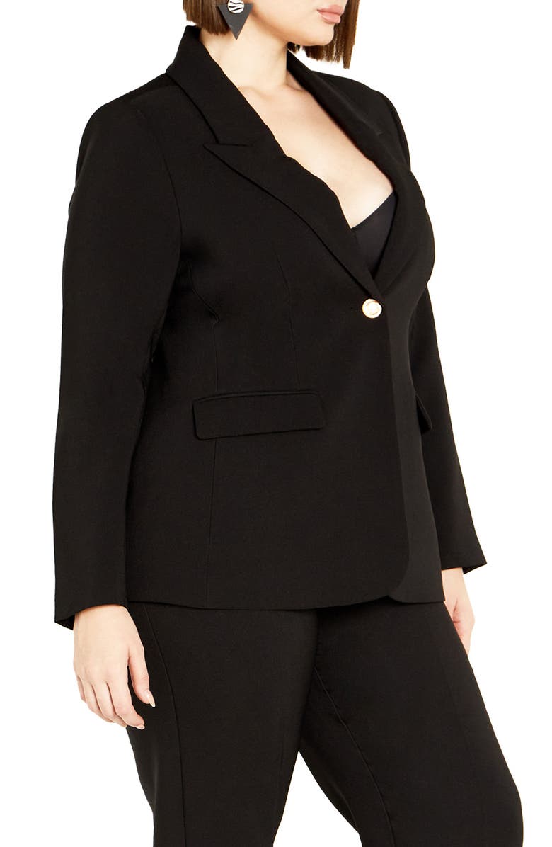 City Chic Kara Blazer, Alternate, color, 