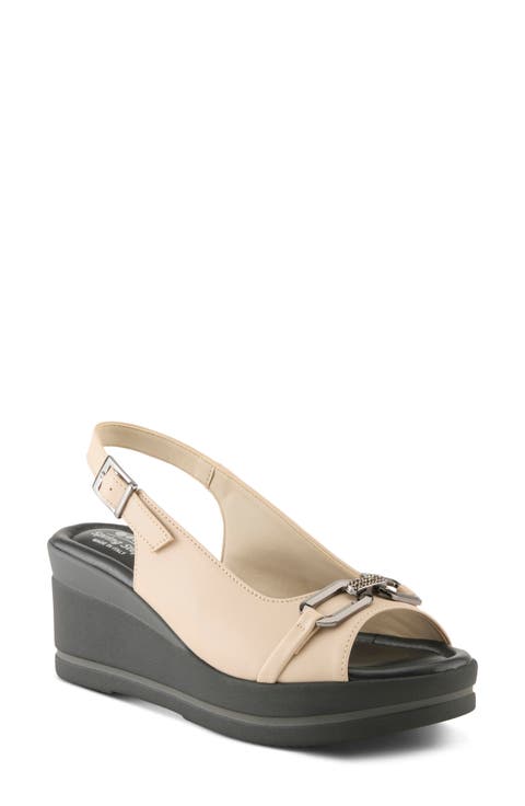 Tamra Wedge Slingback Sandal (Women)