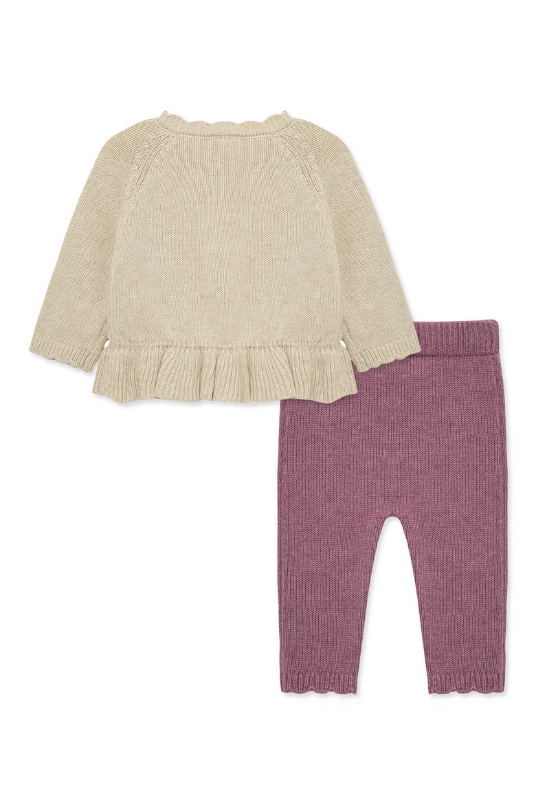 Kids' Flowers Sweater and Pants Set, Alternate, color, MULTI