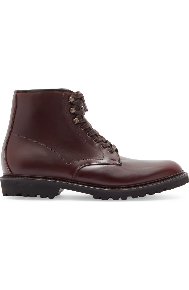 Allen Edmonds Hugo Lug Sole Boot, Alternate, color, Burgundy