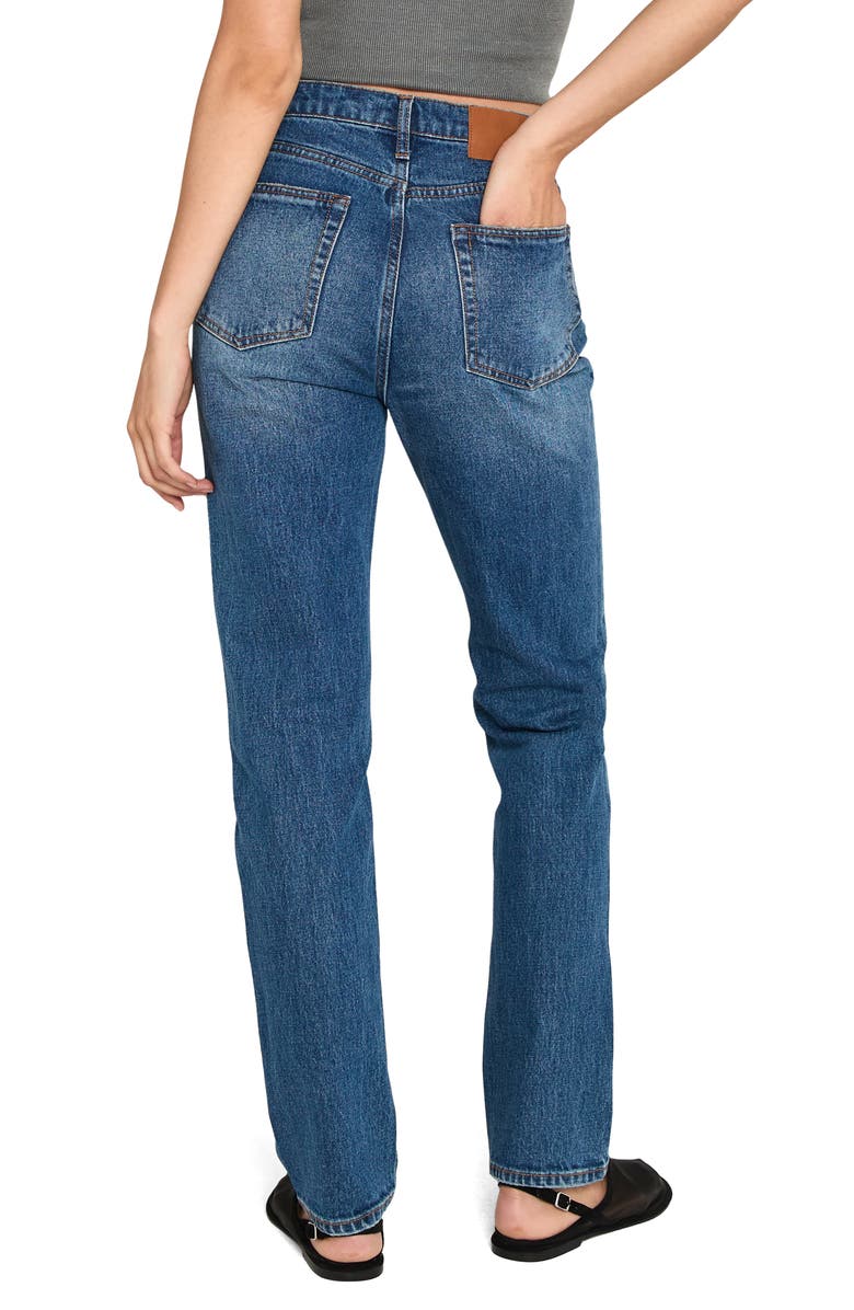 Unpublished Sloane Temescal High Waist Cigarette Jeans, Alternate, color, Blue