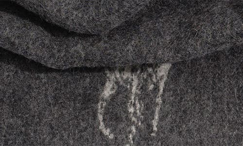 Polo Ralph Lauren Polo Player Wool Triangle Wrap In Gray